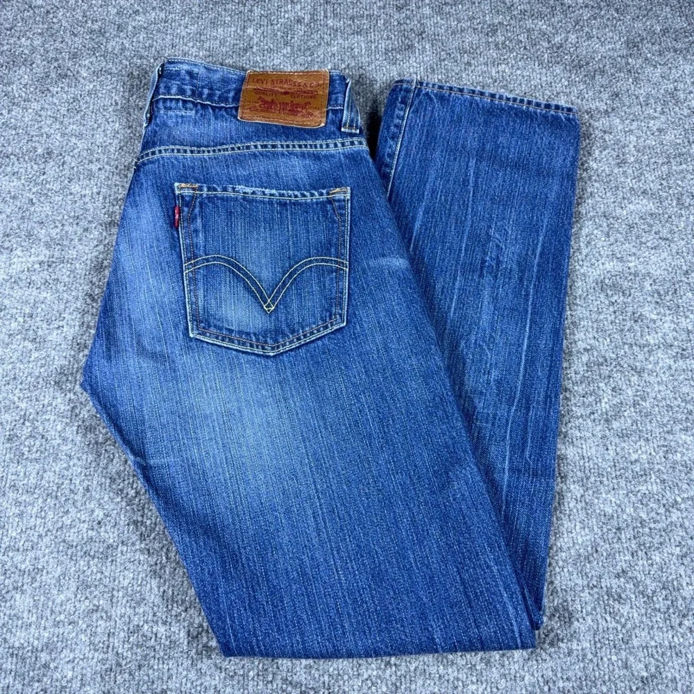 Levis 511 Skinny Jeans Mens Blue Medium Wash Denim Pants 05511-0277 W32 L30
